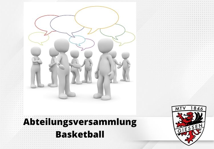 Einladung Abteilungsversammlung Basketball